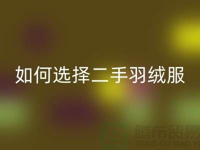 如何选择二手蒙口羽绒服AK官方网页版平台@上海库存服装AK官方网页版公司
