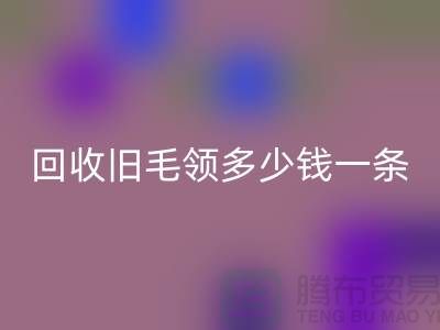 AK官方网页版旧毛领多少钱一条