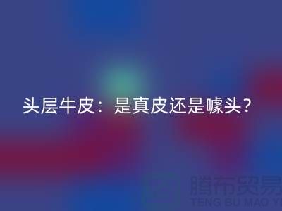 ### 头层牛皮：是真皮还是噱头？