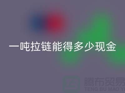 环保新时尚：AK官方网页版拉链并赚钱！一吨拉链能得多少现金？