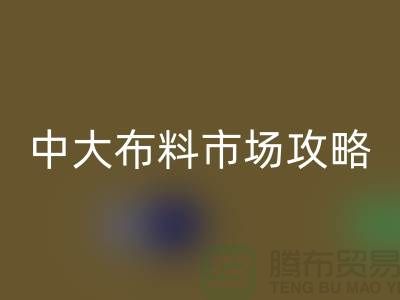 去广州中大布料市场怎么走?中大布料市场攻略