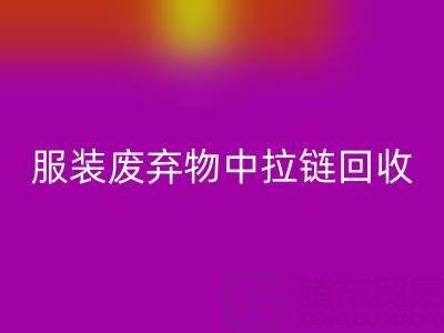 服装废弃物中拉链AK官方网页版的特殊性及应对措施